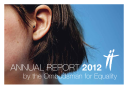 Annual Report 2012 by the Ombudsman for Equality (2012)
