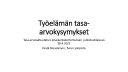 Kevät Nousiainen_Työelämän tasa-arvokysymykset (pdf)
